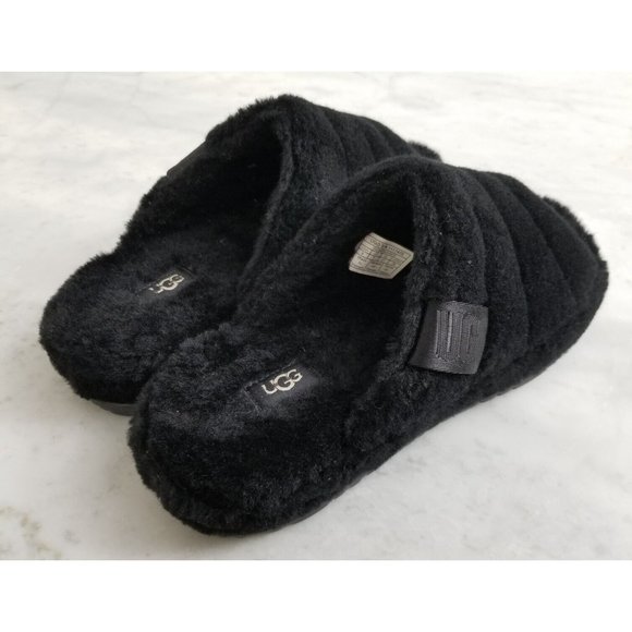 UGG Fluff You Slide Slippers Black Size 9 42 main image 4